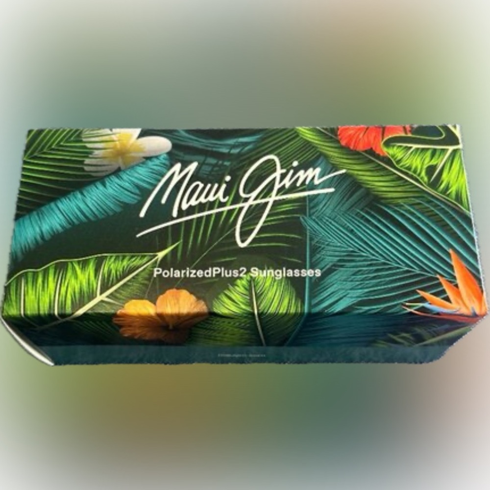 Maui Jim Black Aviator Sunglasses